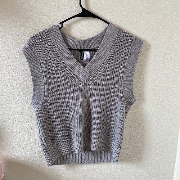H&M Sweaters Hm Sweater Vest Poshmark